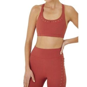 NEW GIGI C Annabelle Bra Top Womens Medium Terra Cotta